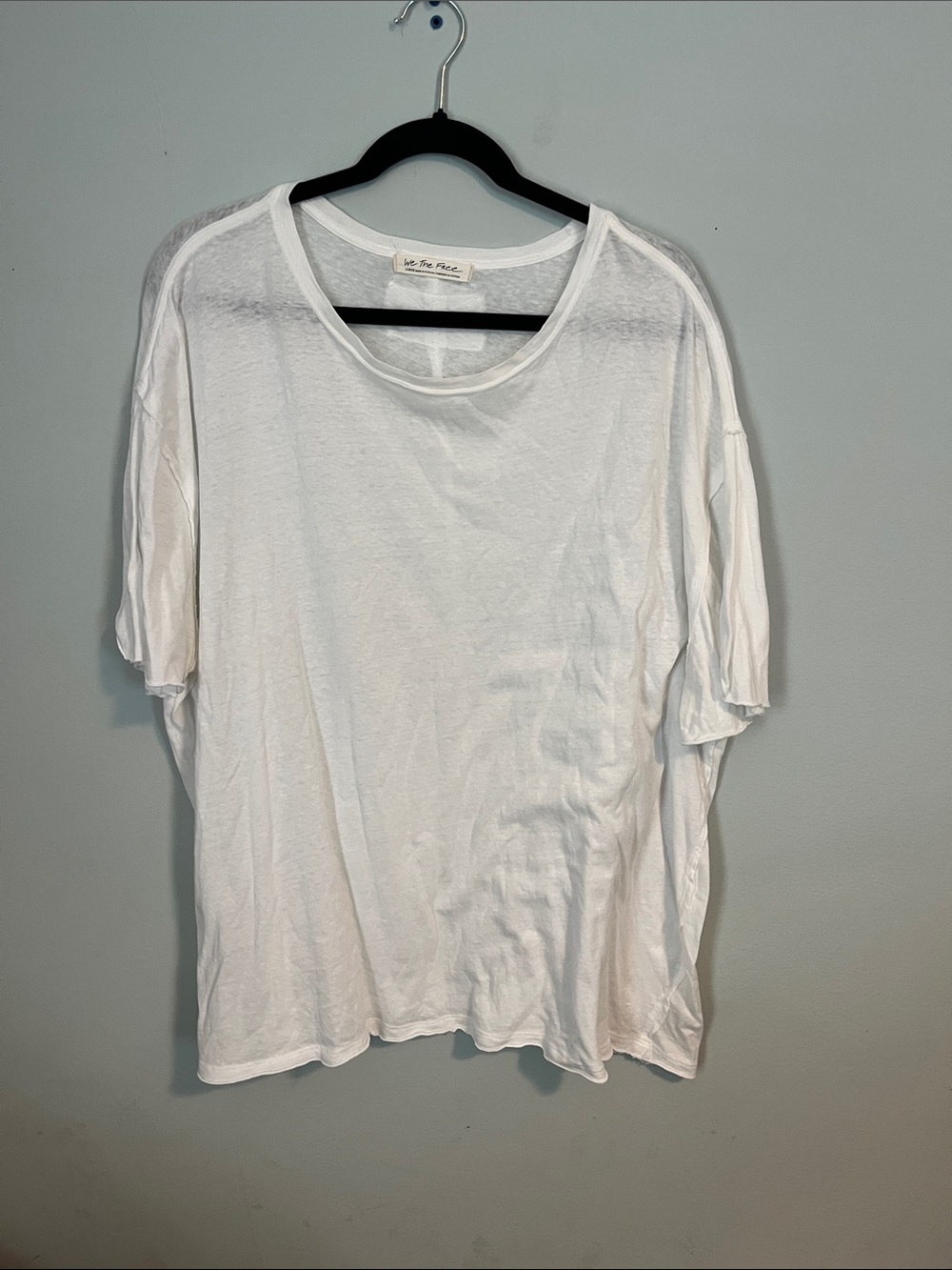 We The Free Women's White Short Sleeve Crew Tee
